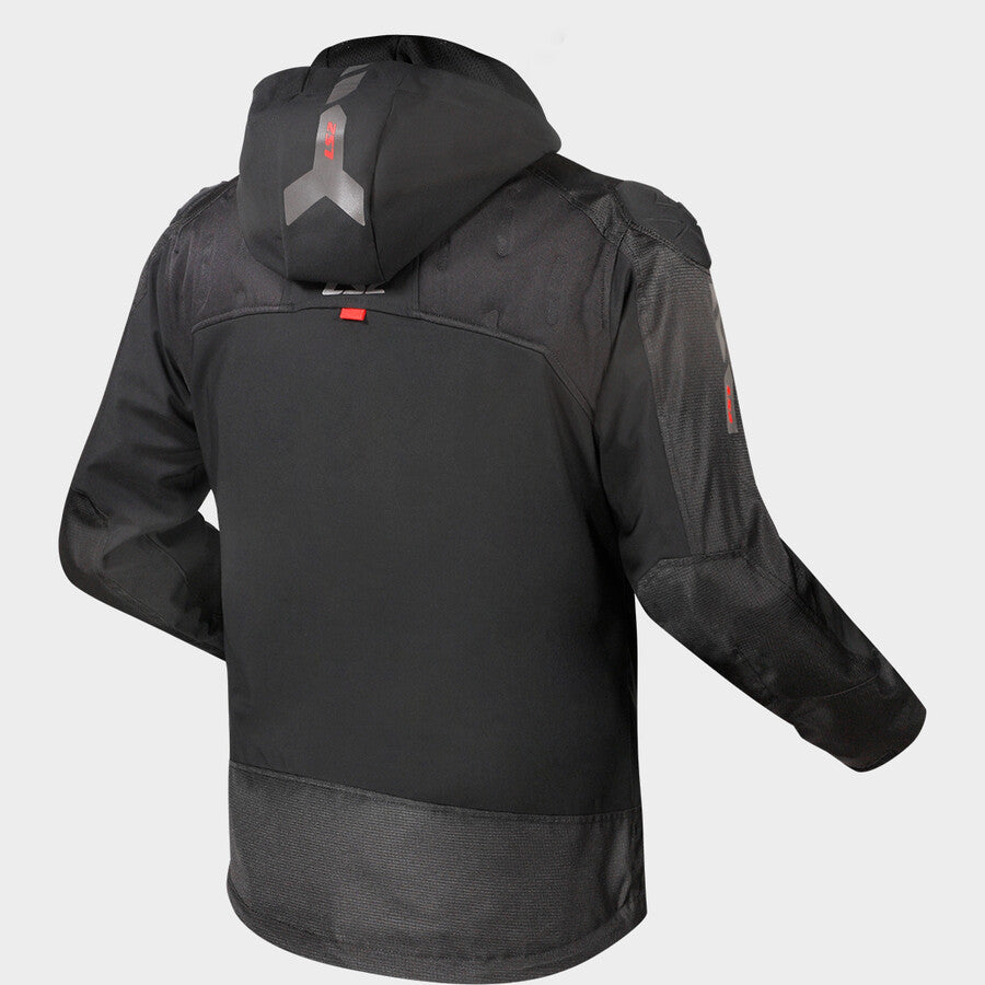 LS2 JACKET ZIRCONIUM EVO BLACK RED - CE CLASS A CERTIFIED