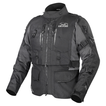 BREAKOUT MAN JACKET - BLACK SMOKE - CE CLASS AA CERTIFIED