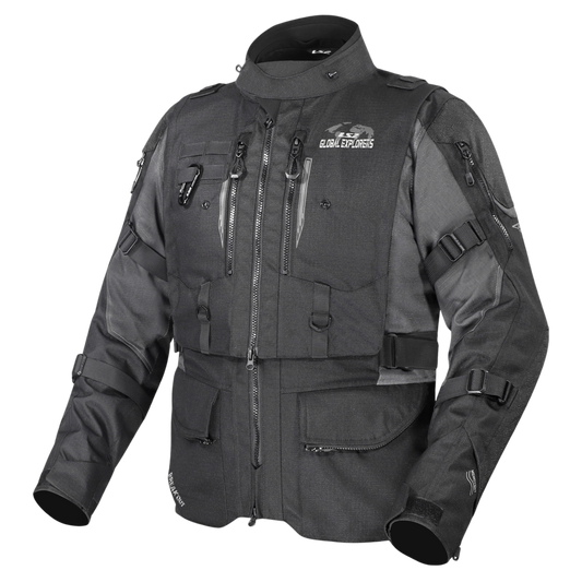 BREAKOUT MAN JACKET - BLACK SMOKE - CE CLASS AA CERTIFIED