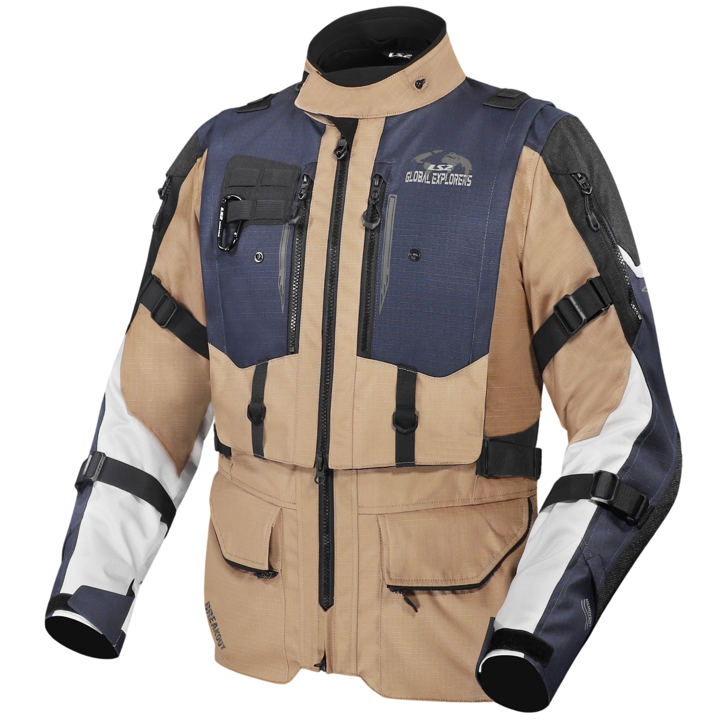 BREAKOUT MAN JACKET - SAND BLUE GREY - CE CLASS AA CERTIFIED