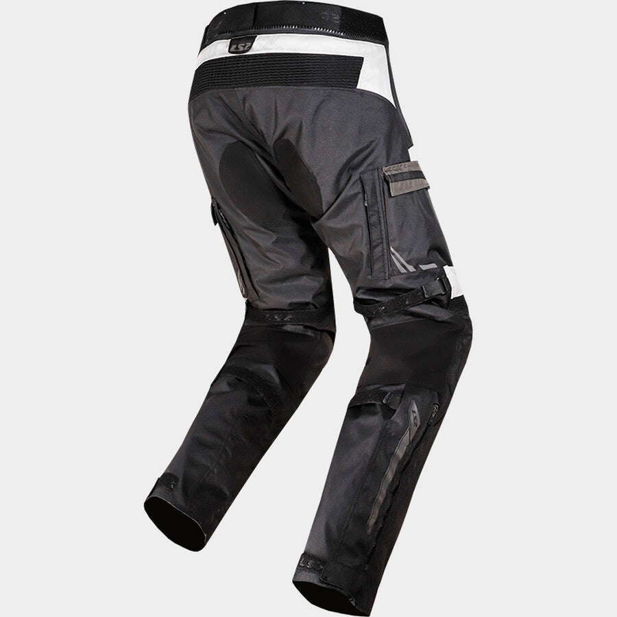 NORWAY PANT - BLACK GREY - CE CLASS AA CERTIFIED – ls2helmetsindia