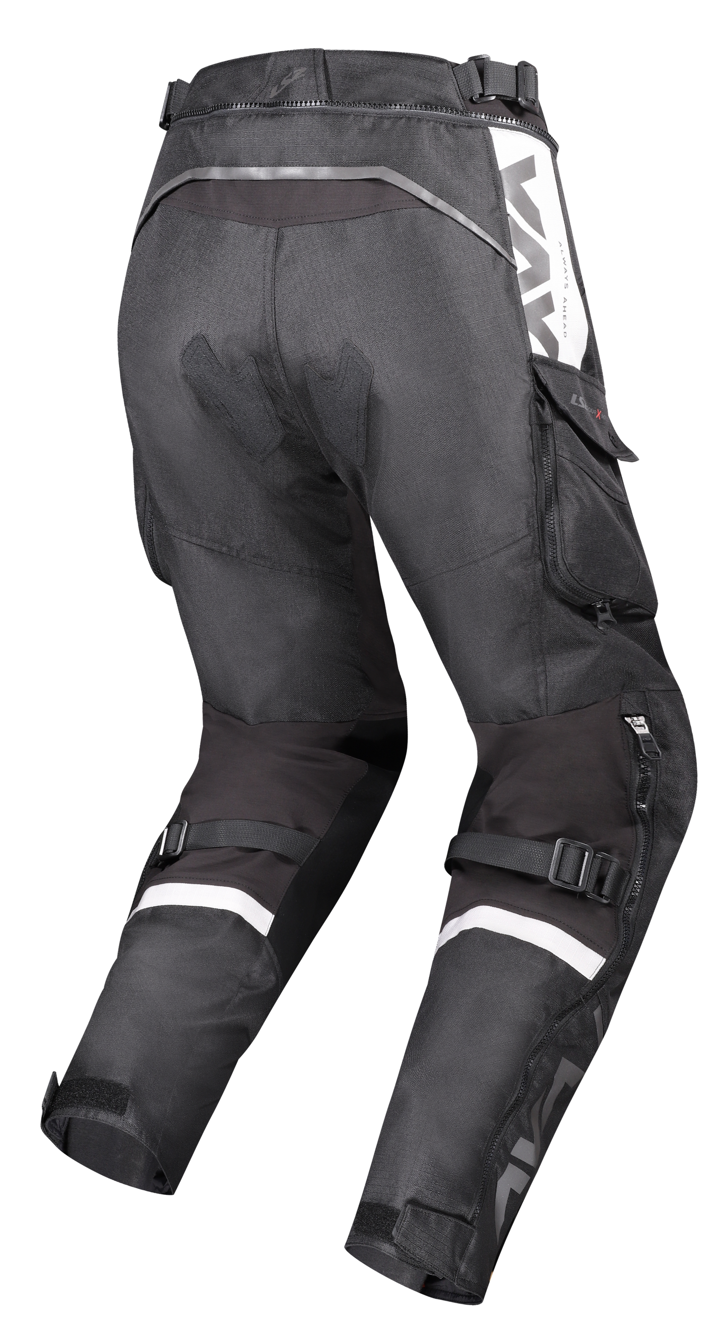 LS2 PANT X-MASTER MAN BLACK GREY