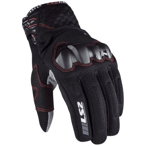 LS2 CHAKI RIDING GLOVES BLACK