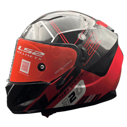 FF320 STREAM EVO SCHE BLACK RED (D-RING)