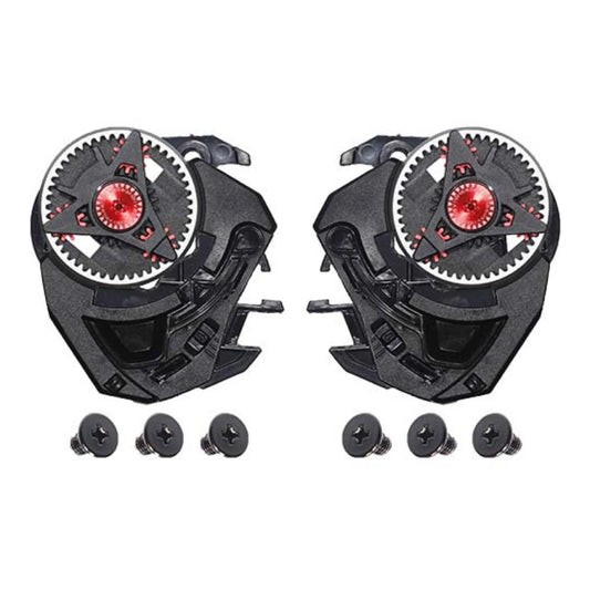 LS2 SPARE RATCHET AND SCREWS SYSTEM FOR FF811 HELMETS (Visor Side Pivot Kit)