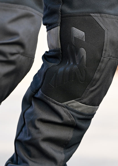 LS2 COMO AIR MAN PANT BLACK DARK GREY