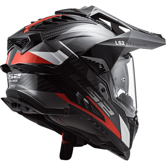 MX701 EXPLORER CARBON FRONTIER GLOSS TITANIUM RED