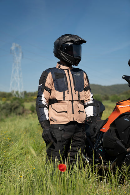 BREAKOUT MAN JACKET - SAND BLUE GREY - CE CLASS AA CERTIFIED
