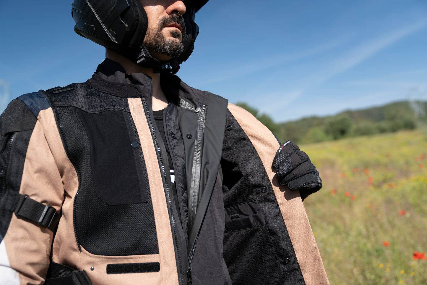 BREAKOUT MAN JACKET - SAND BLUE GREY - CE CLASS AA CERTIFIED