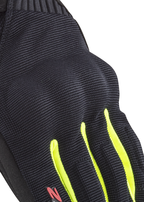 LS2 DART II RIDING GLOVES BLACK H-V YELLOW