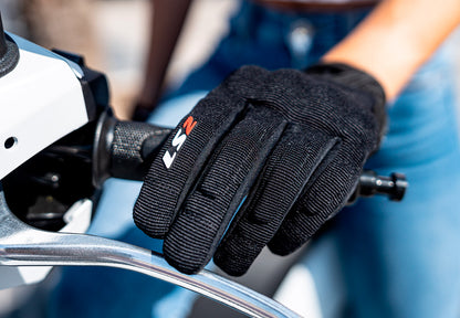 LS2 DART II RIDING GLOVES BLACK