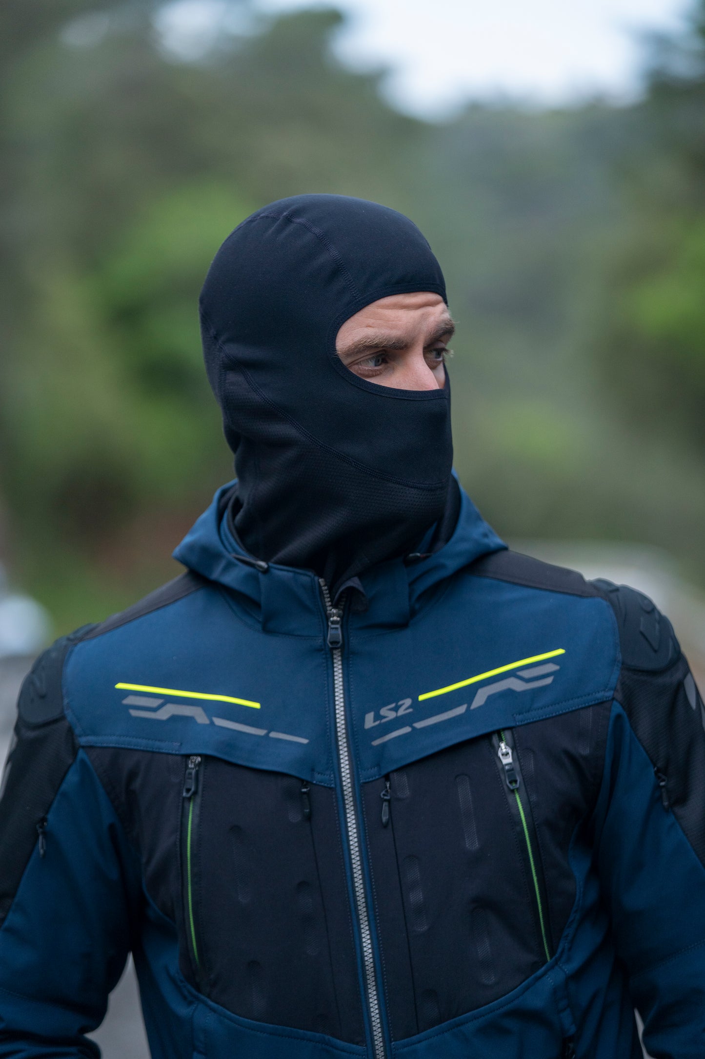LS2 JACKET ZIRCONIUM EVO BLUE BLACK YELLOW