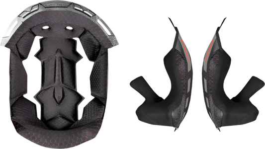 LS2 SPARE CHEEK PADS AND LINER SET FOR LS2 FF805 THUNDER HELMETS