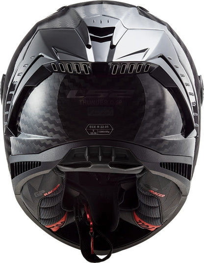 FF805 THUNDER CARBON GP RACING SOLID GLOSS HELMET (FIM CERTIFIED)
