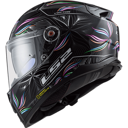 FF811 VECTOR II TROPICAL GLOSS BLACK WHITE