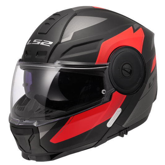 ls2 flip up helmet india FF386 MATT BLACK FLIPUP ls2helmetsindia performance composite materials Ls2 Flip Down Visor Helmet