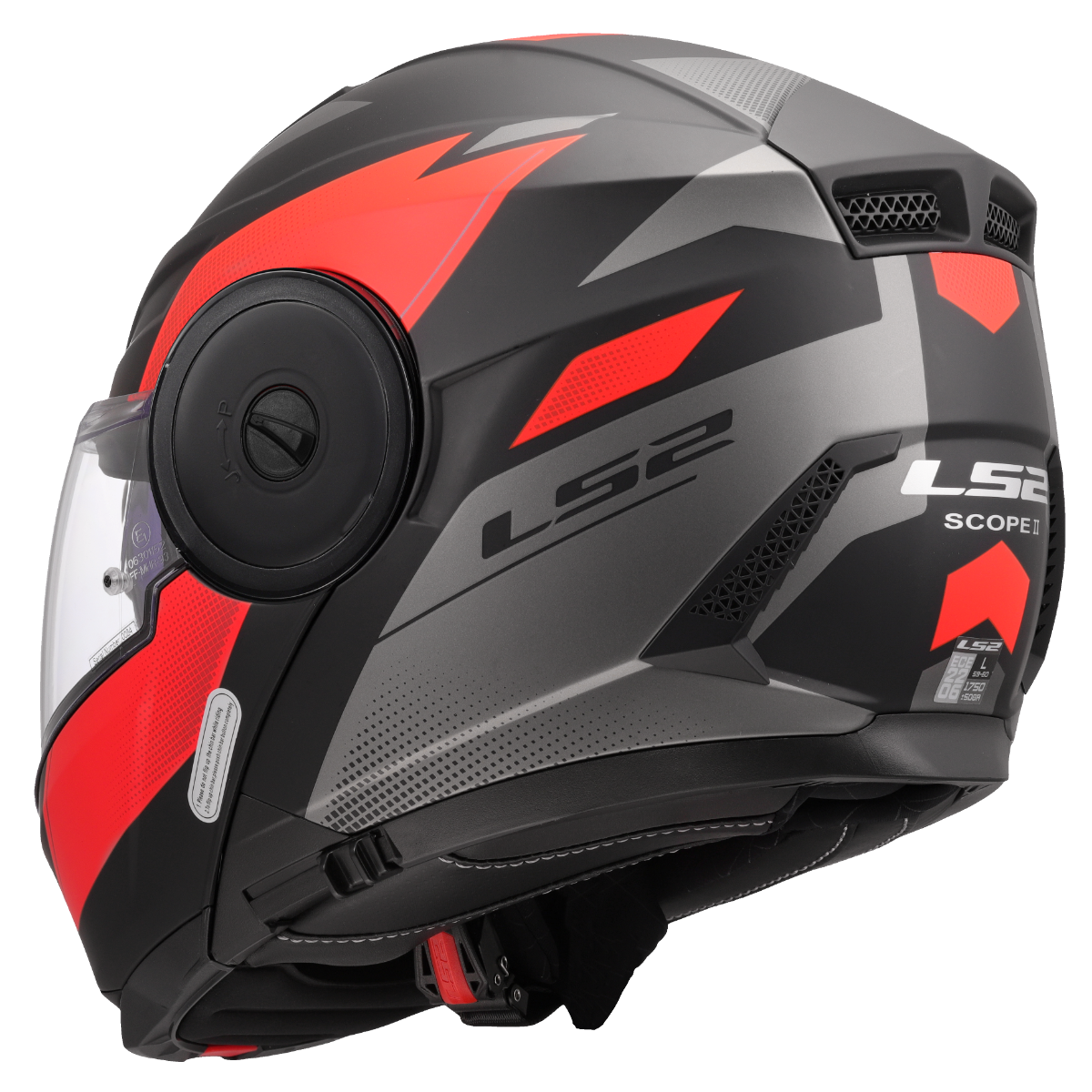 FF902 SCOPE II DURIA MATT BLACK RED