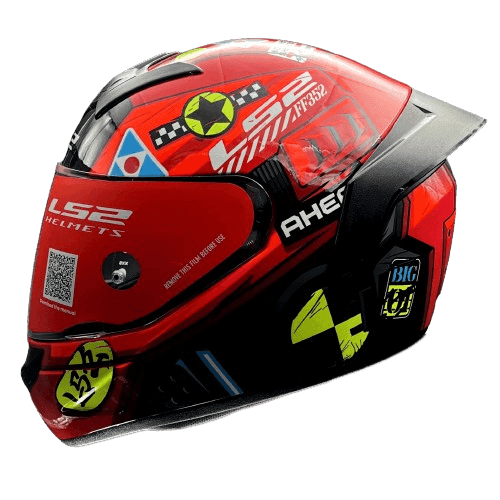 FF352 ROOKIE BIG ONE RED HI VIZ YELLOW
