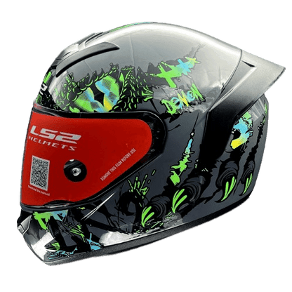 ls2 demon helmet The Riders Den - Helmets - FF352 Rookie - Fly - Matt Black Blue - Single Mercury Visor Full Face - (X-Large Ls2 Helmets Casco Moto Ls2