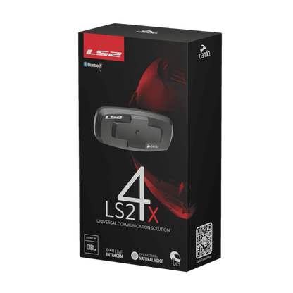 LS2 INTERCOM 4X UCS MOTORCYCLE BLUETOOTH COMMUNICATION SYSTEM