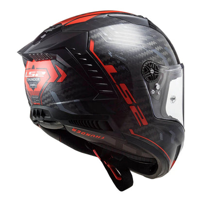 FF805 THUNDER CARBON SPUTNIK GLOSS BLACK RED