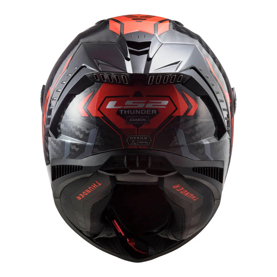 FF805 THUNDER CARBON SPUTNIK GLOSS BLACK RED
