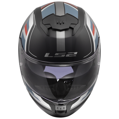 FF320 STREAM II VINTAGE MATT BLACK GREY RED-06