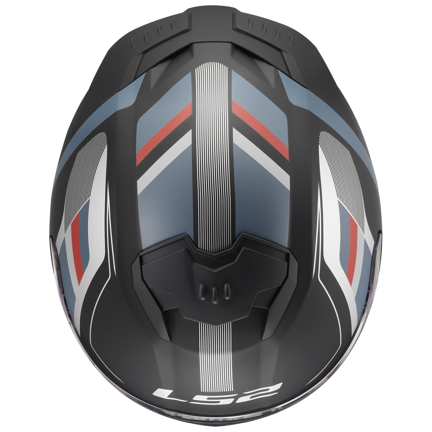 FF320 STREAM II VINTAGE MATT BLACK GREY RED-06