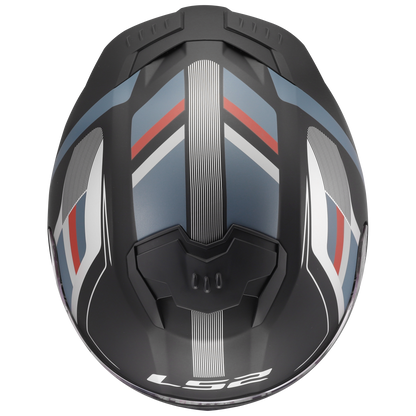 FF320 STREAM II VINTAGE MATT BLACK GREY RED-06