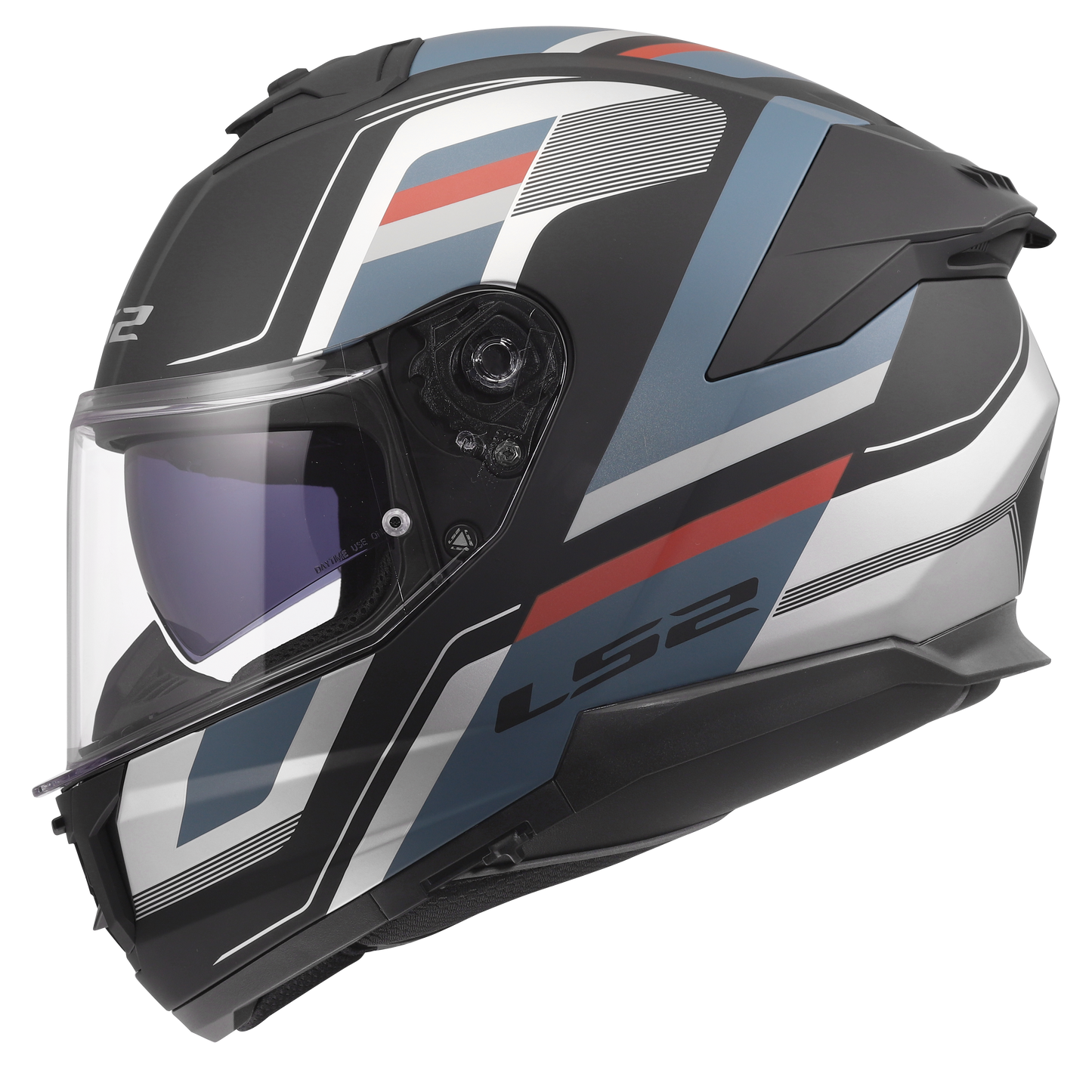 FF320 STREAM II VINTAGE MATT BLACK GREY RED-06