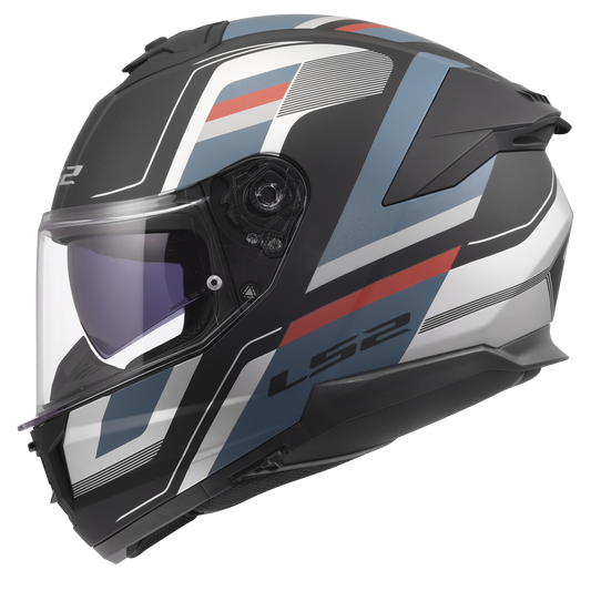 FF320 STREAM II VINTAGE MATT BLACK GREY RED-06