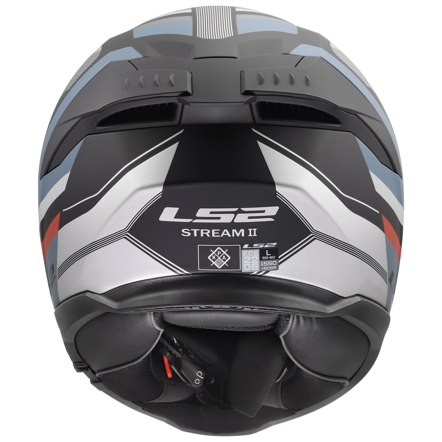 FF320 STREAM II VINTAGE MATT BLACK GREY RED-06