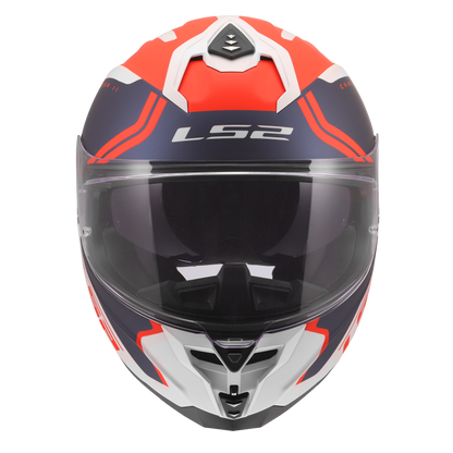 FF327 CHALLENGER II TITAN WHITE BLUE RED (GLOSS)