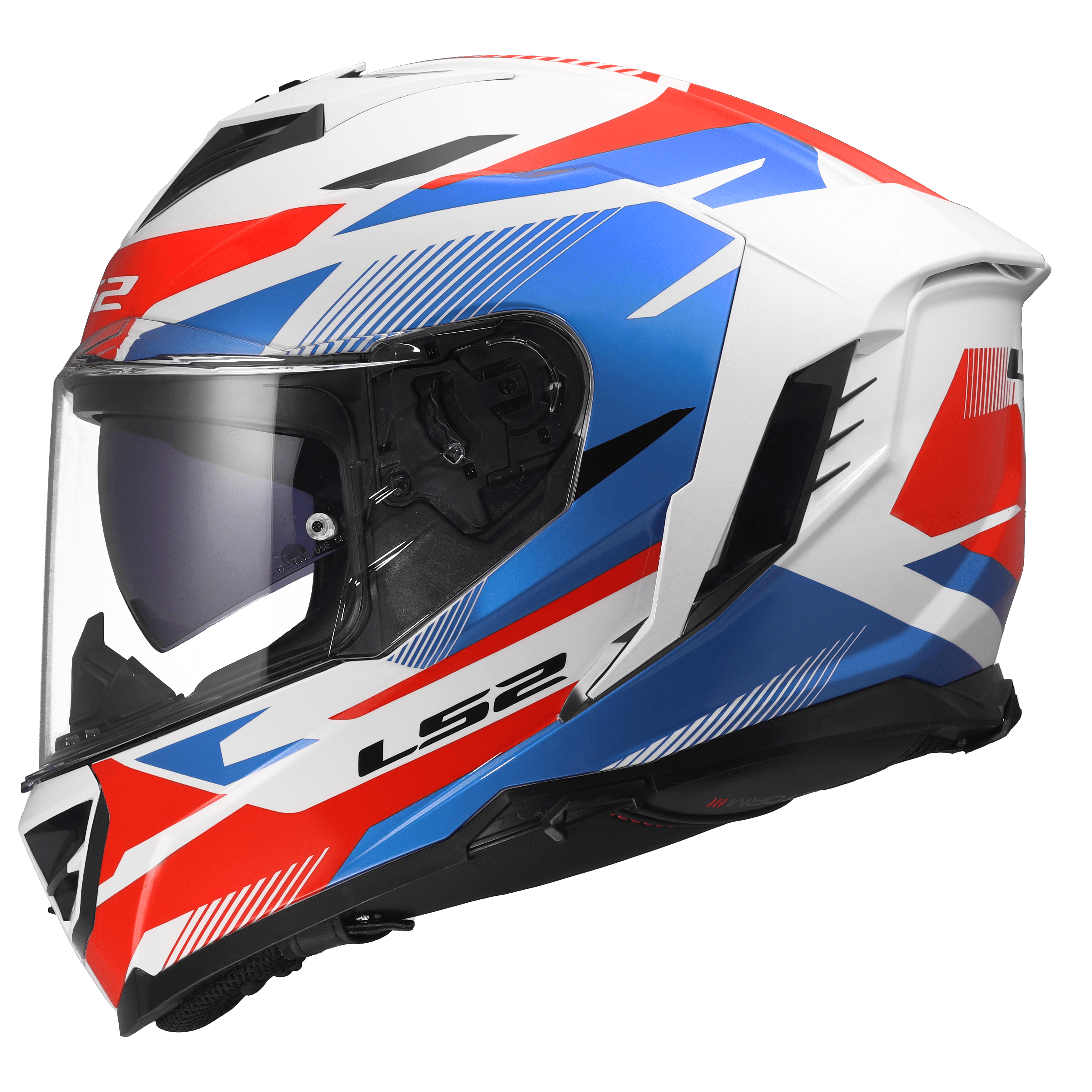 FF818 STORM III KOMAI WHITE BLUE RED