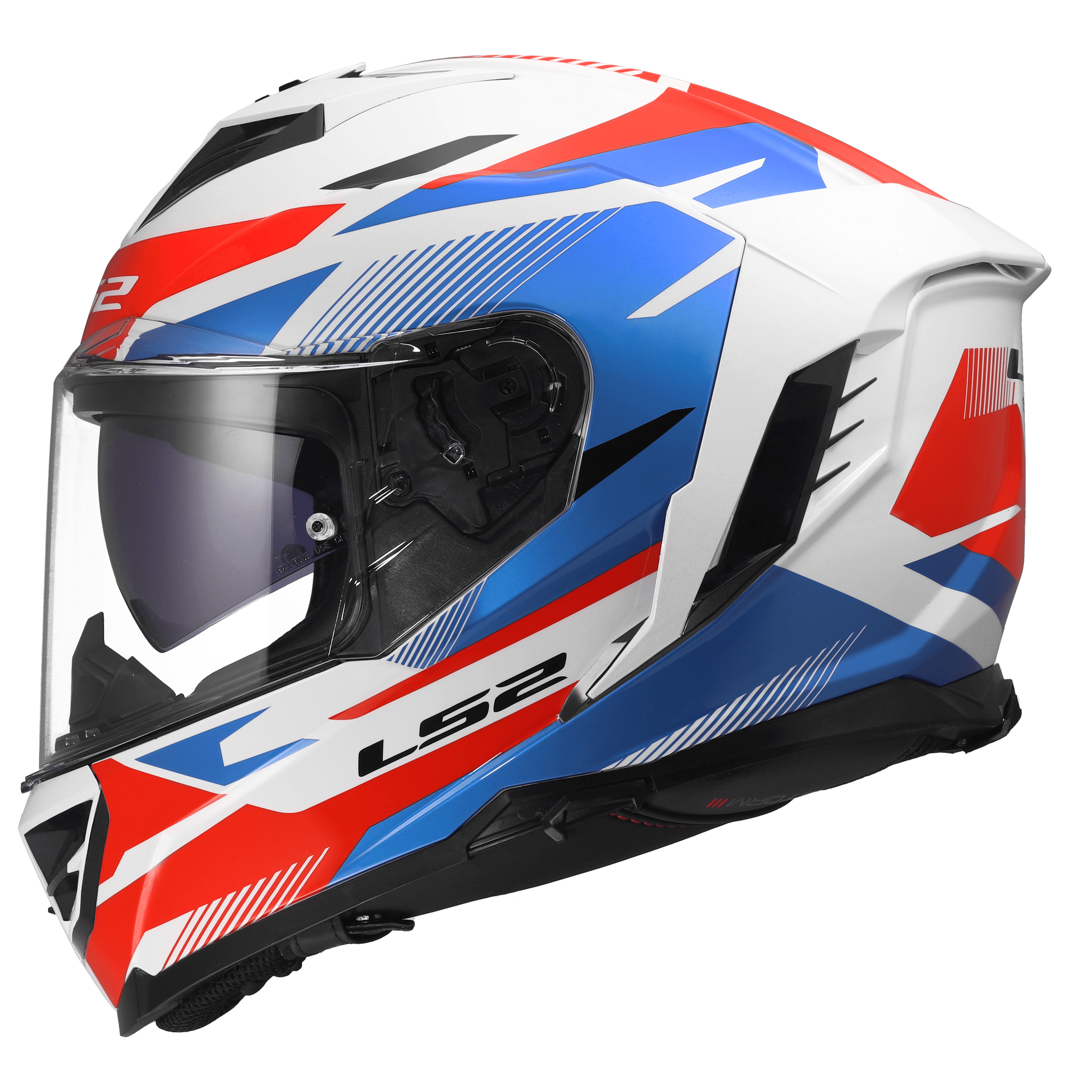 FF818 STORM III KOMAI WHITE BLUE RED