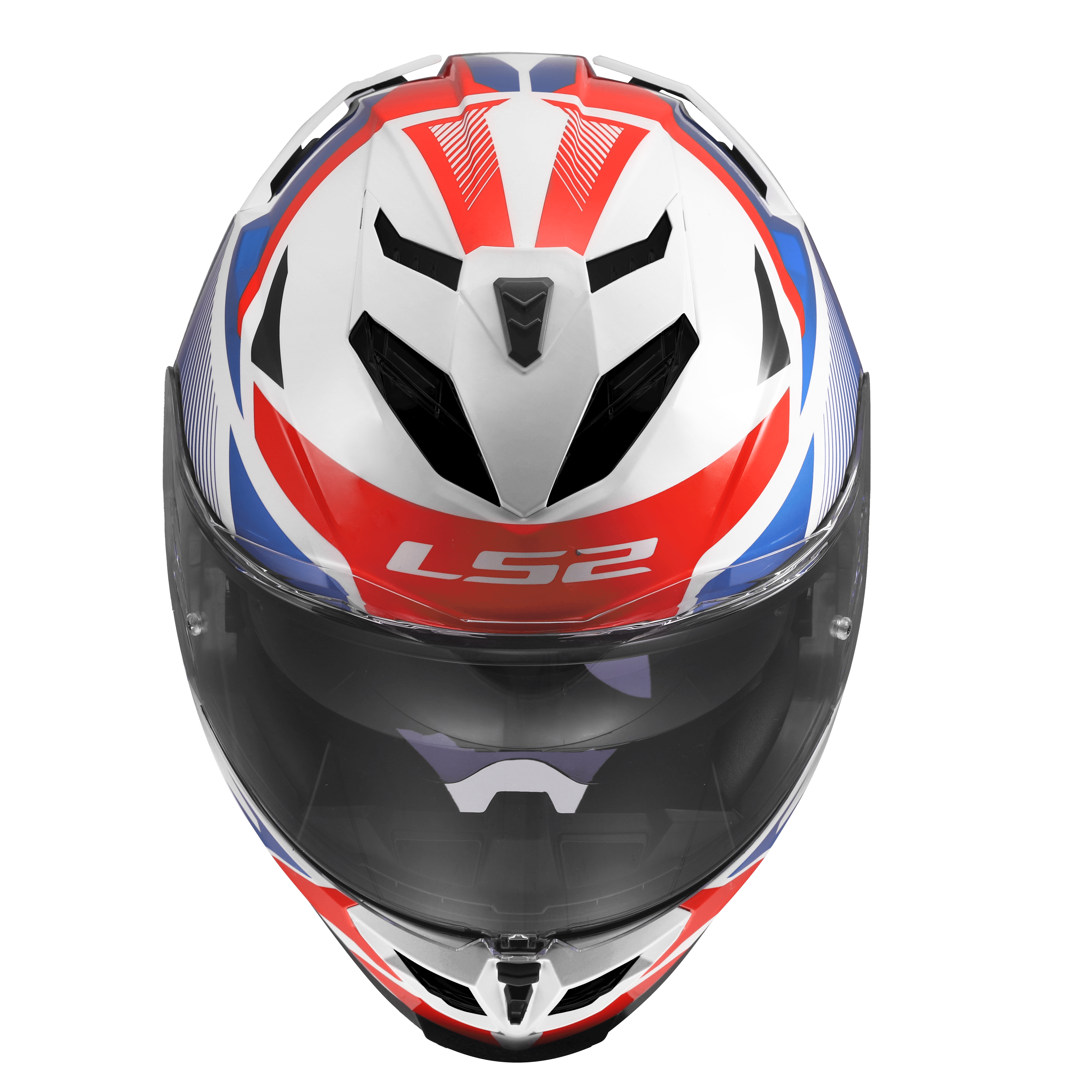 FF818 STORM III KOMAI WHITE BLUE RED