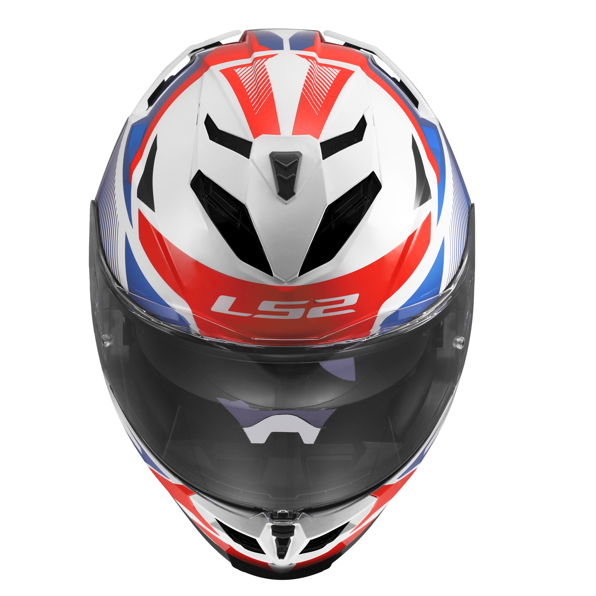 FF818 STORM III KOMAI WHITE BLUE RED