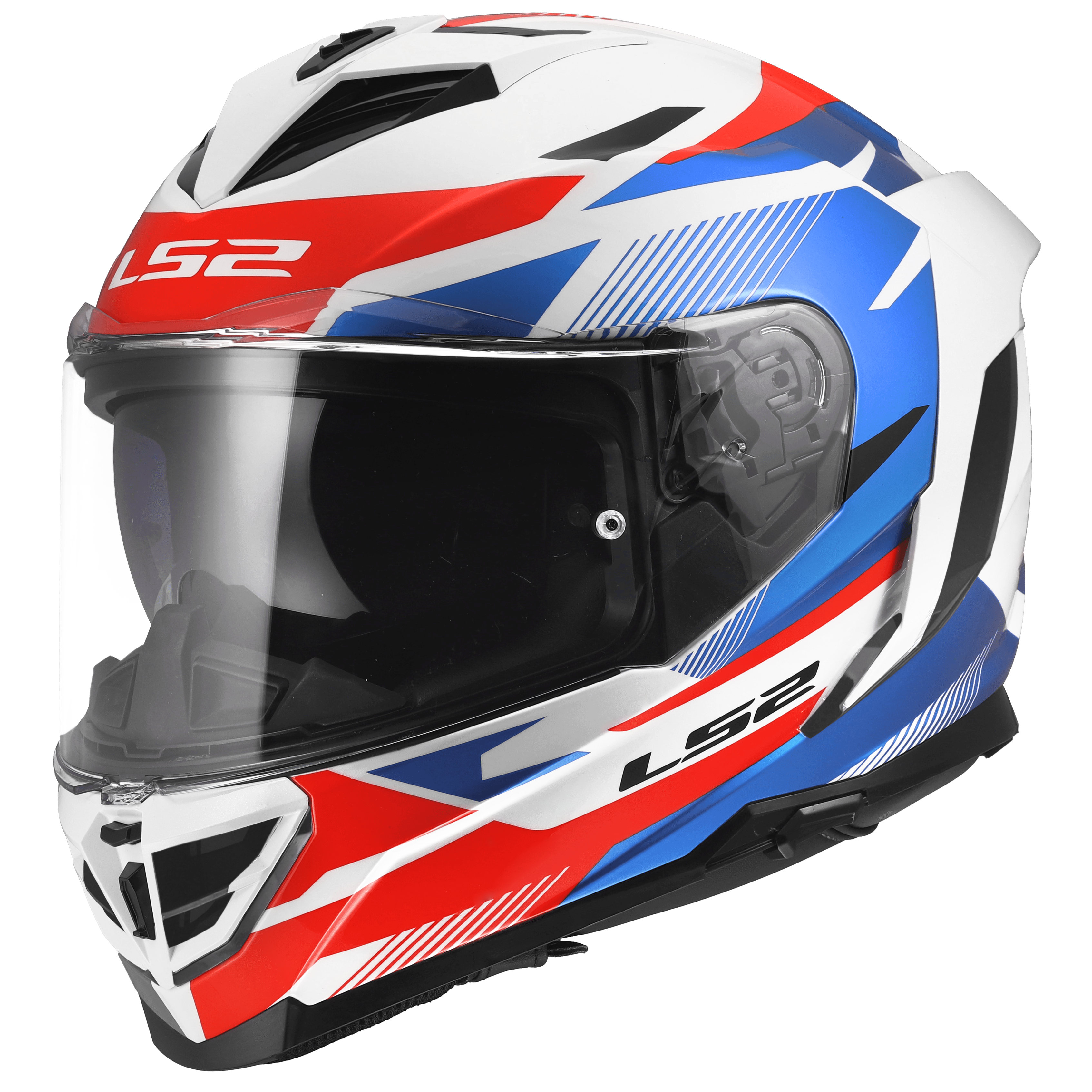FF818 STORM III KOMAI WHITE BLUE RED