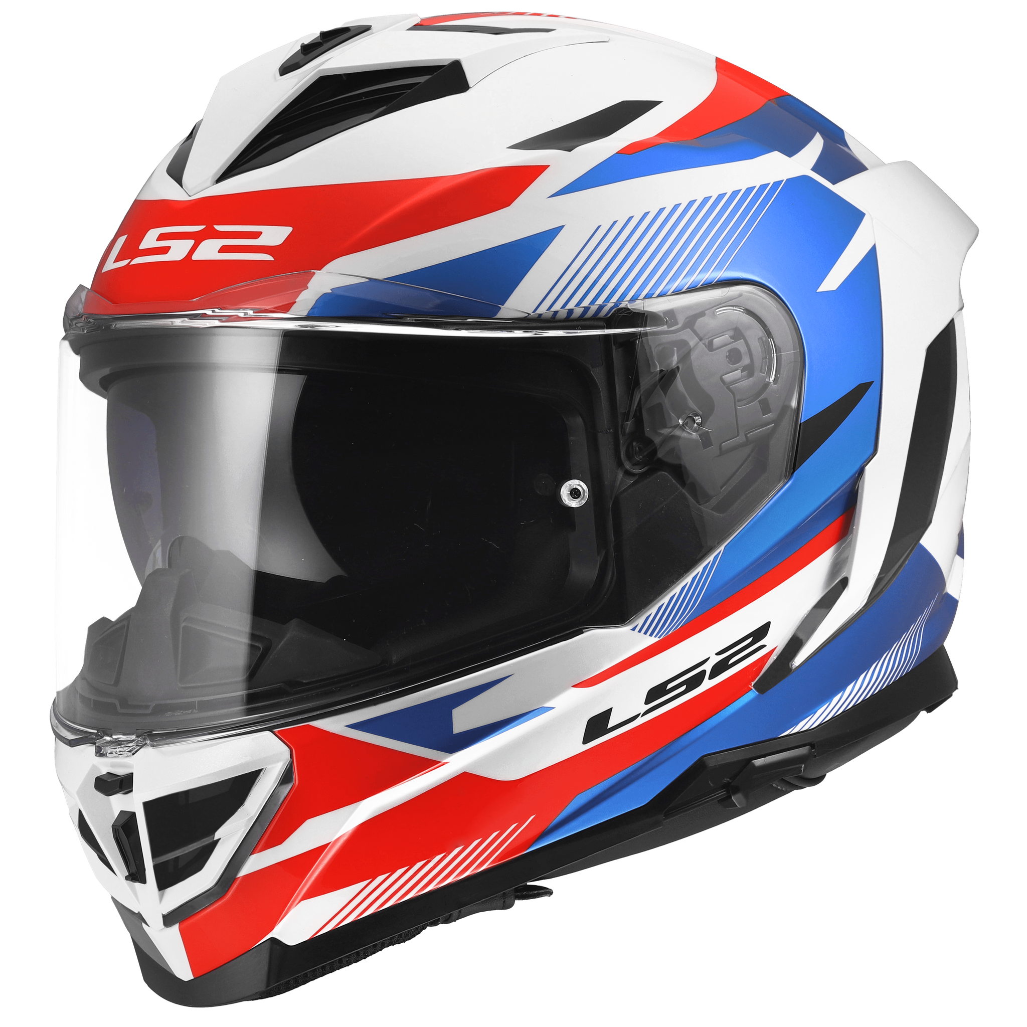 FF818 STORM III KOMAI WHITE BLUE RED