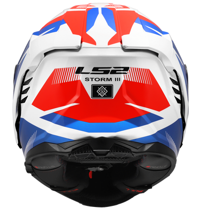 FF818 STORM III KOMAI WHITE BLUE RED