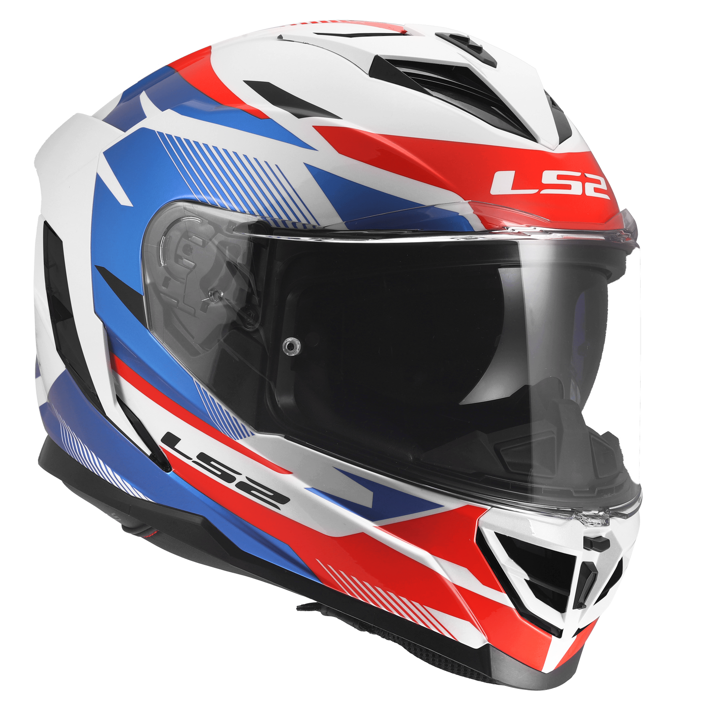 FF818 STORM III KOMAI WHITE BLUE RED