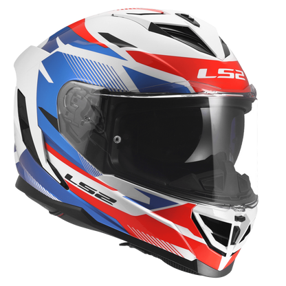 FF818 STORM III KOMAI WHITE BLUE RED