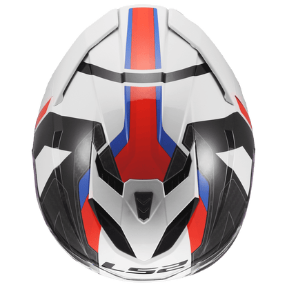 FF818 STORM III SPORTY WHITE BLUE RED