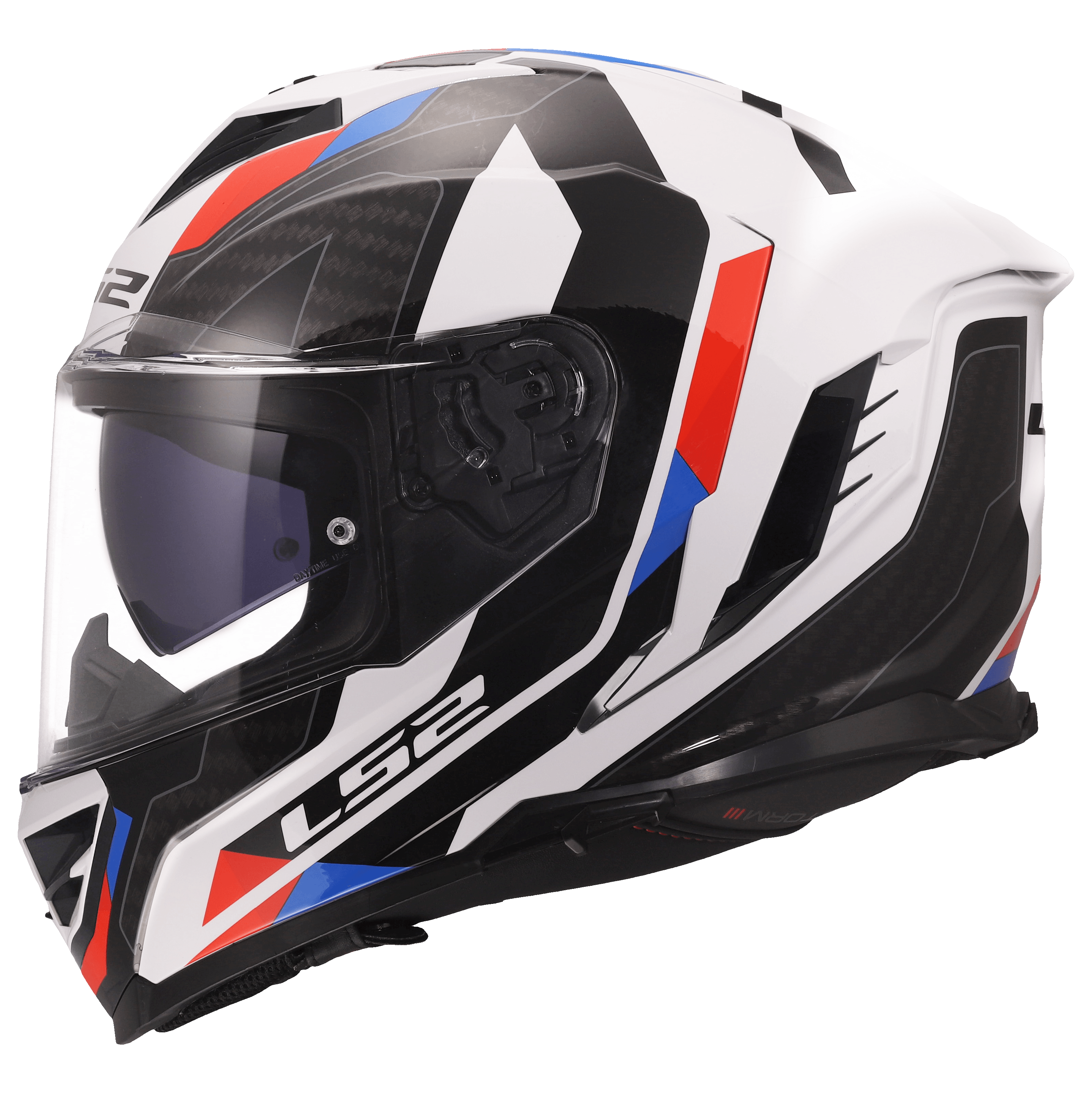 FF818 STORM III SPORTY WHITE BLUE RED