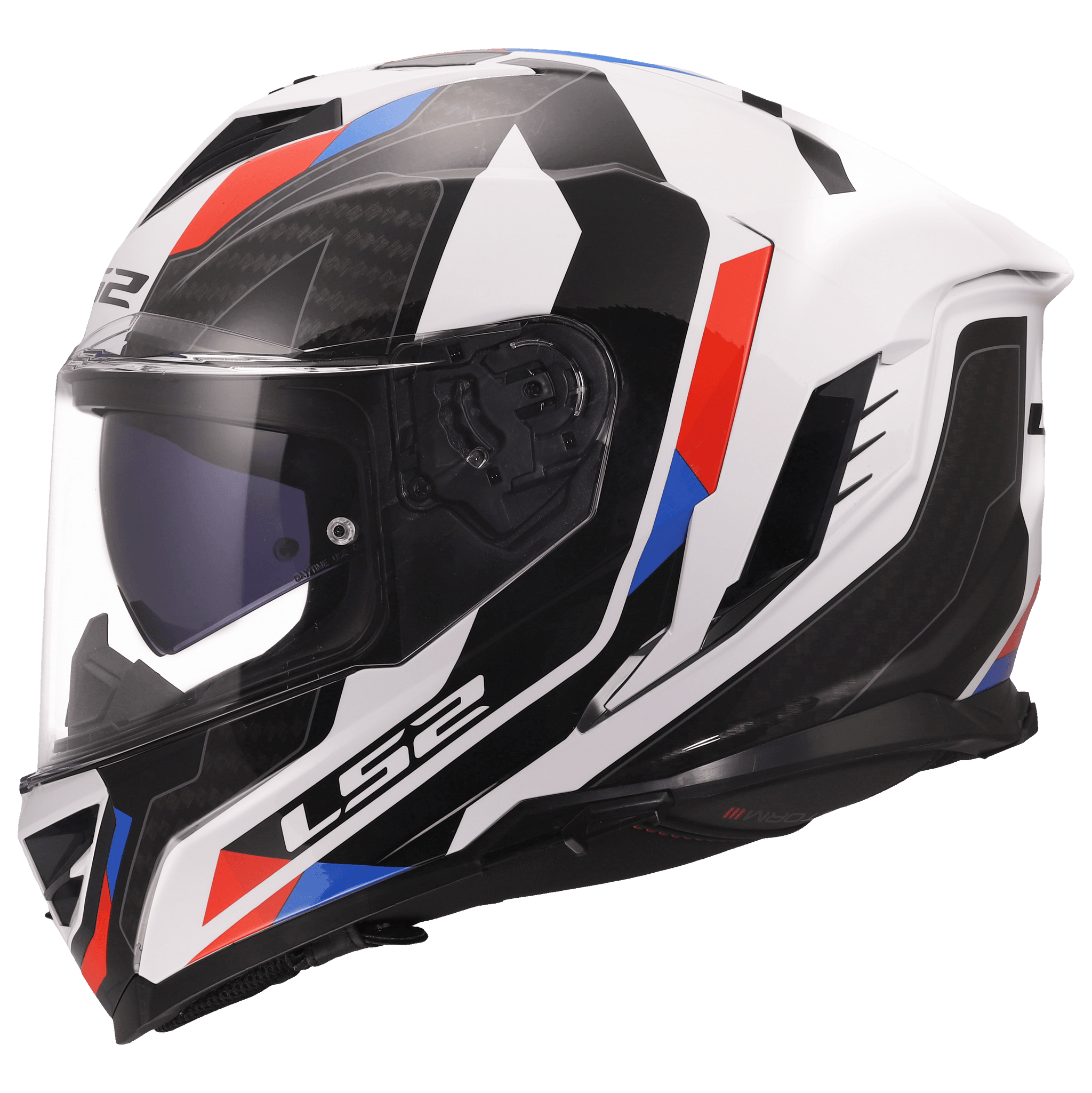 FF818 STORM III SPORTY WHITE BLUE RED
