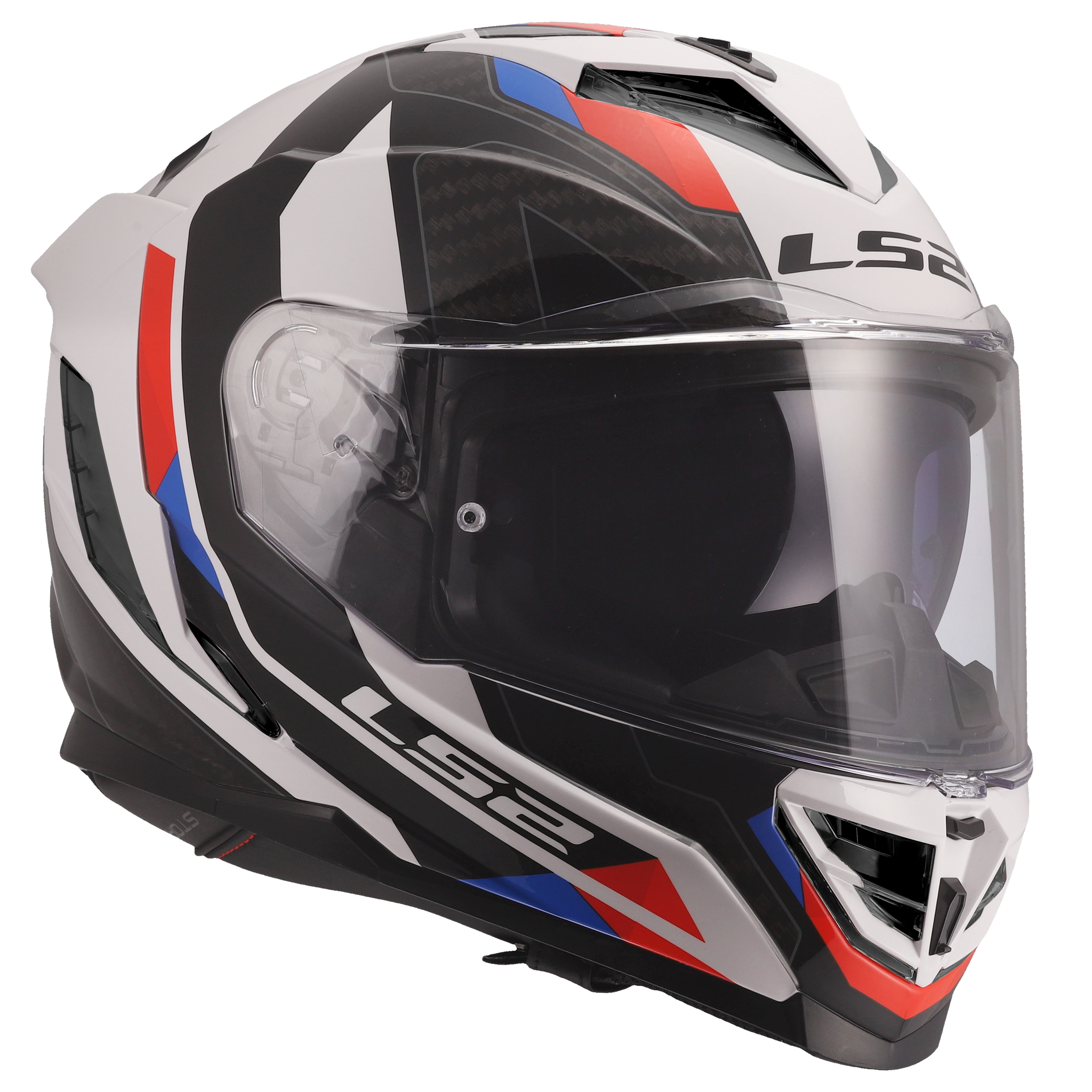 FF818 STORM III SPORTY WHITE BLUE RED