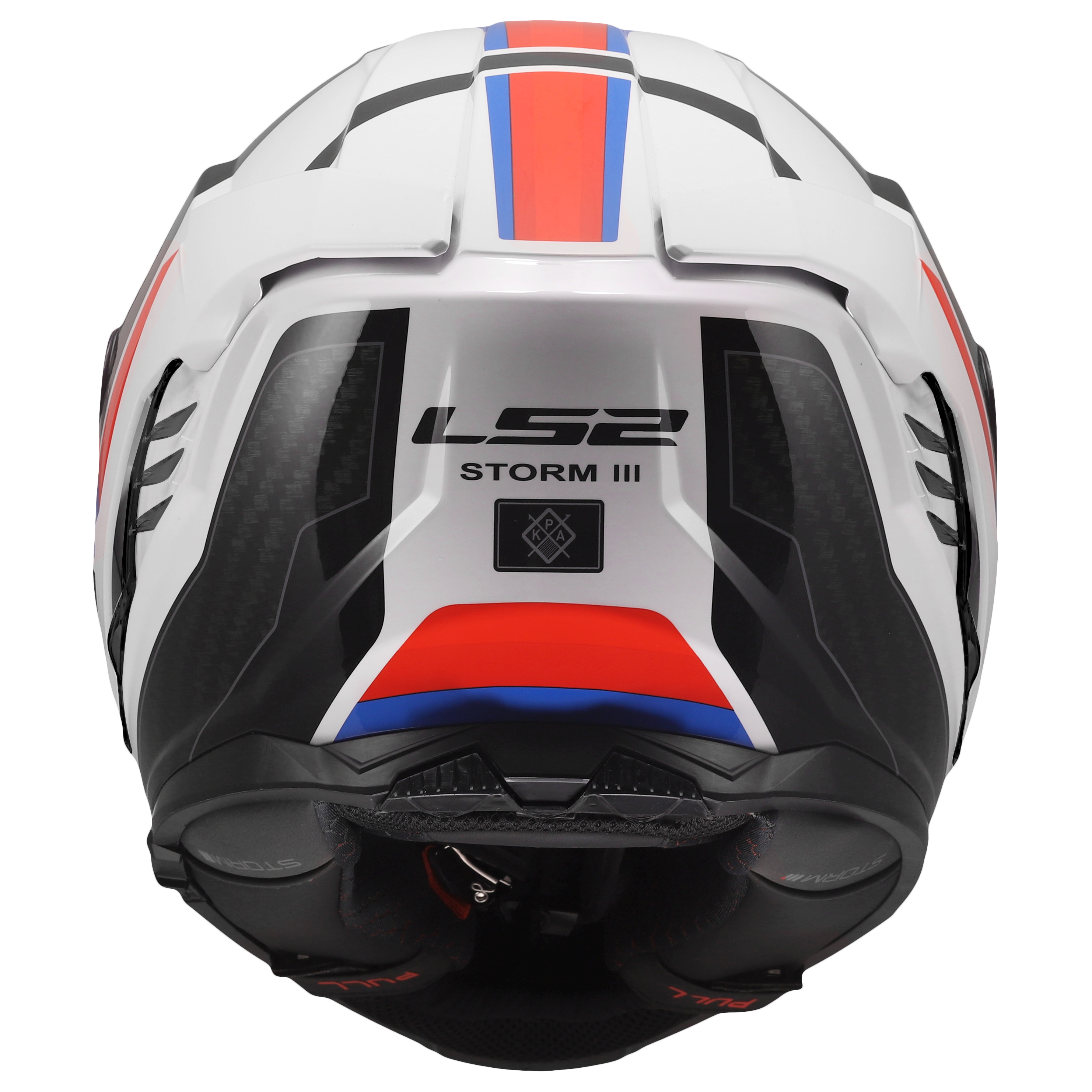 FF818 STORM III SPORTY WHITE BLUE RED
