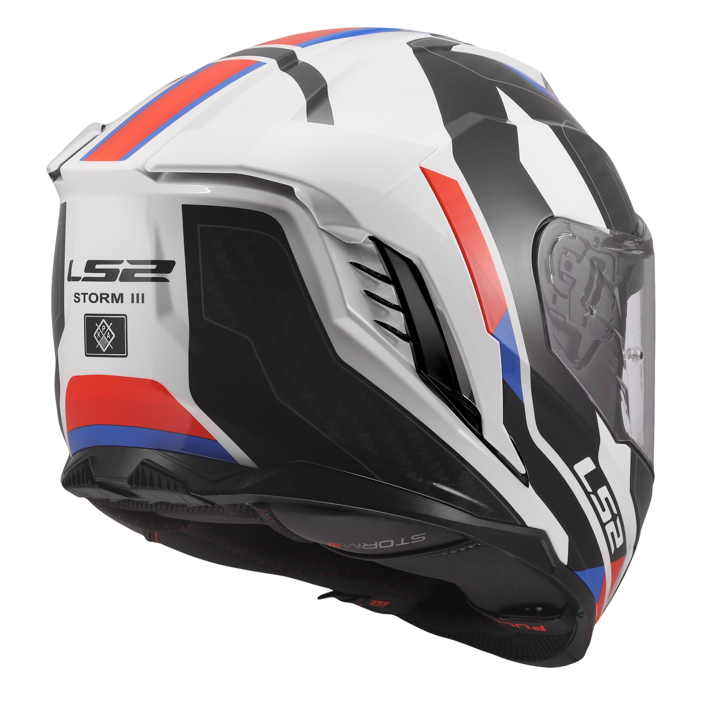 FF818 STORM III SPORTY WHITE BLUE RED