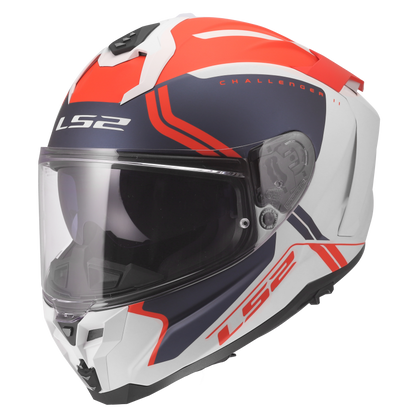 FF327 CHALLENGER II TITAN WHITE BLUE RED (GLOSS)