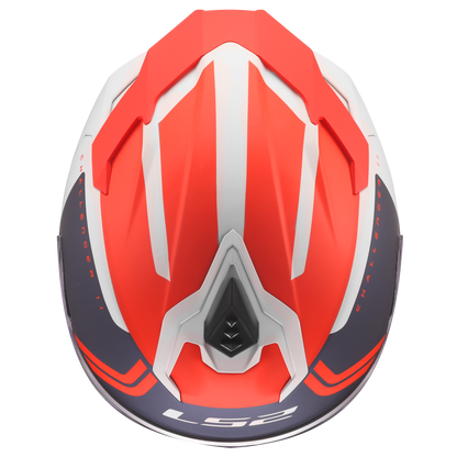 FF327 CHALLENGER II TITAN WHITE BLUE RED (GLOSS)